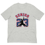 Load image into Gallery viewer, Senior 23 Unisex t-shirt (red/blue)
