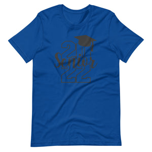 "2022 Senior" Unisex t-shirt (blk)
