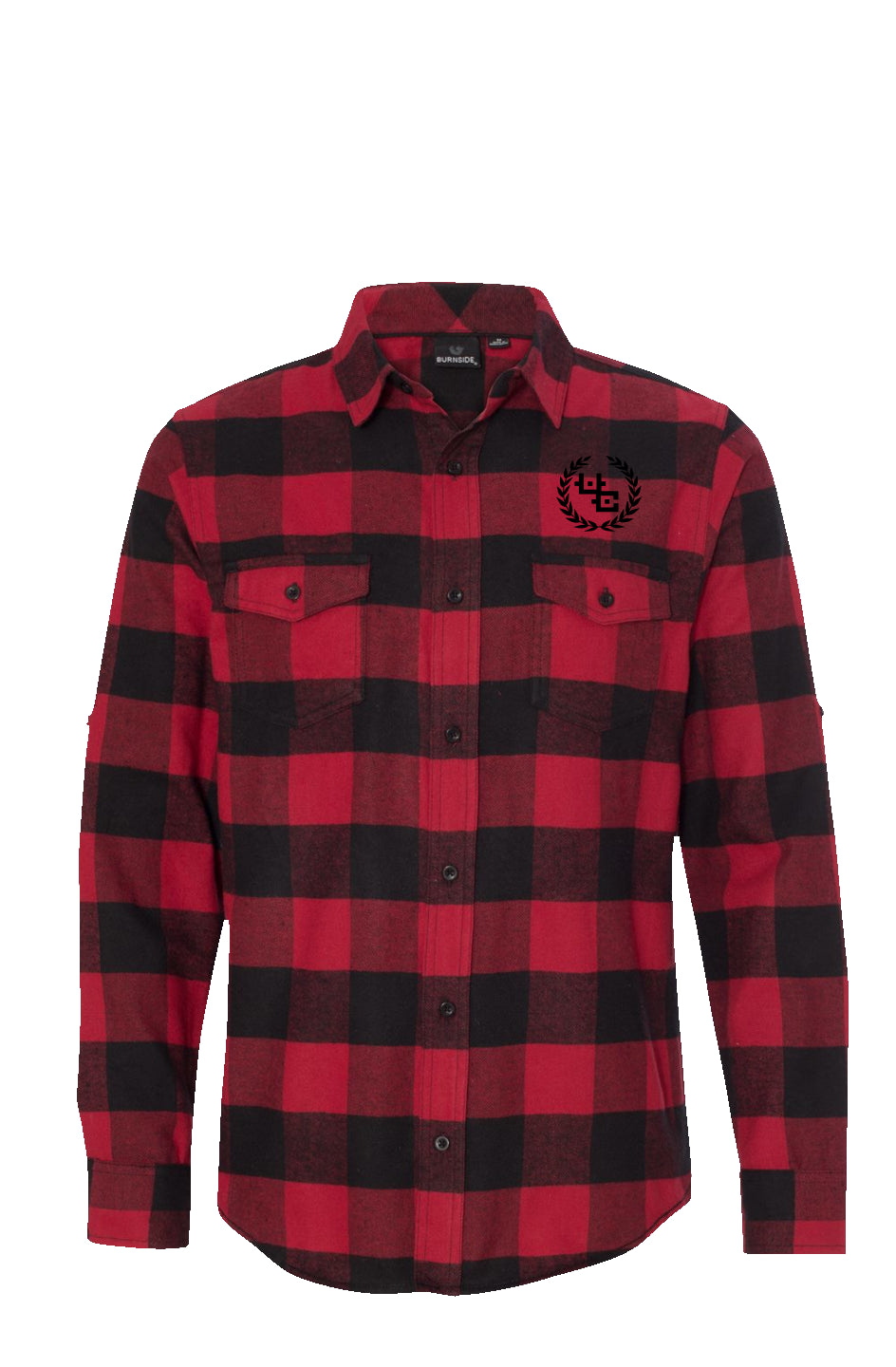 "UC Reef" Long Sleeve Flannel Red And Black
