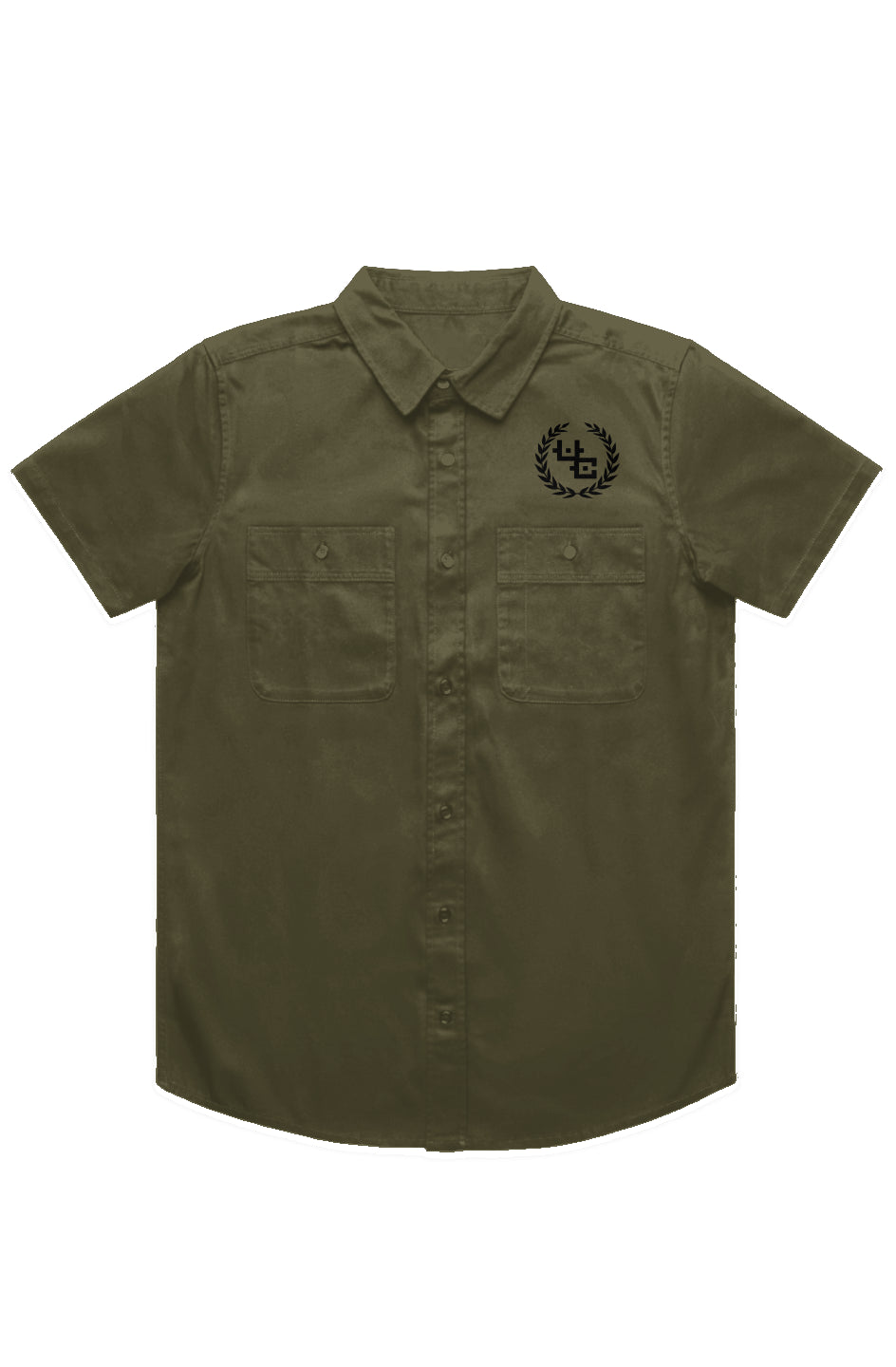 "UC Reef" Workwear S/S Shirt (Army)