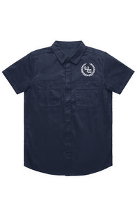 "UC Reef" Workwear S/S Shirt (navy)