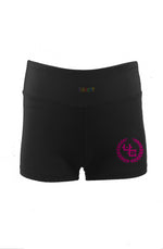 Load image into Gallery viewer, &quot;UC Reef&quot; Ladies Fitness Shorts (blk/pink)
