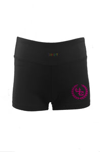 "UC Reef" Ladies Fitness Shorts (blk/pink)