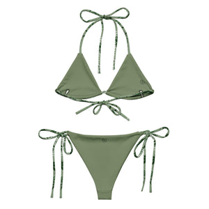 UC green leaf string bikini
