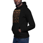 Load image into Gallery viewer, &quot;I AM BLACK&quot; Unisex Hoodie
