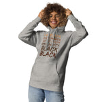 Load image into Gallery viewer, &quot;I AM BLACK&quot; Unisex Hoodie
