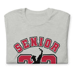 Load image into Gallery viewer, Senior 23 Unisex t-shirt (red/blk)
