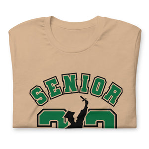 Senior 23 Unisex t-shirt (grn/blk)