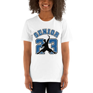Senior 23 Unisex t-shirt (blue/blk)