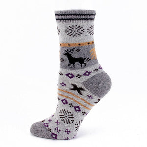 Woolen Winter Warm Christmas Socks