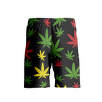 Load image into Gallery viewer, Men&#39;s RBG Leaf Beach Shorts
