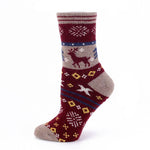 Load image into Gallery viewer, Woolen Winter Warm Christmas Socks
