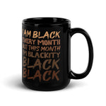 Load image into Gallery viewer, &quot;BLICKITY BLACK&quot; Black Glossy Mug
