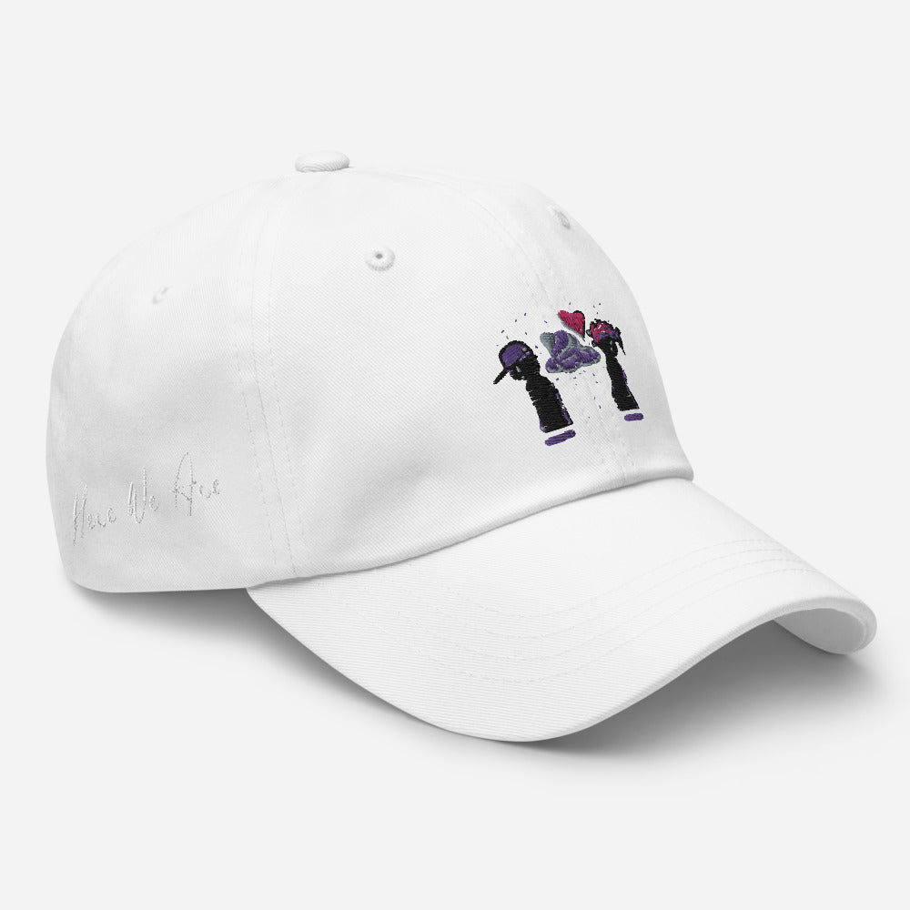 "Here We Are" Dad hat