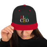 Load image into Gallery viewer, &quot;BLK CEO&quot; Snapback Hat
