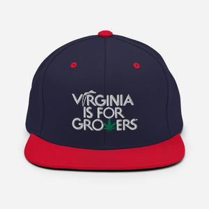 "VA is for Growers" Snapback Hat