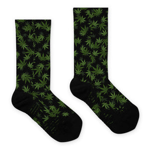 "Weed Leef" Basketball socks