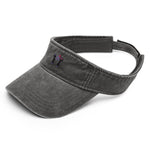 Load image into Gallery viewer, &quot;Here We Are&quot; Denim visor
