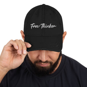 "Free Thinker" Distressed Dad Hat