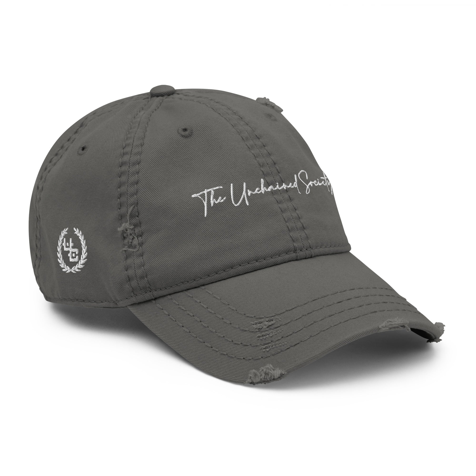 The Unchained Society Distressed Dad Hat