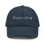 Load image into Gallery viewer, The Unchained Society Distressed Dad Hat
