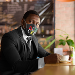 Load image into Gallery viewer, &quot;BLK CEO&quot; Premium face mask
