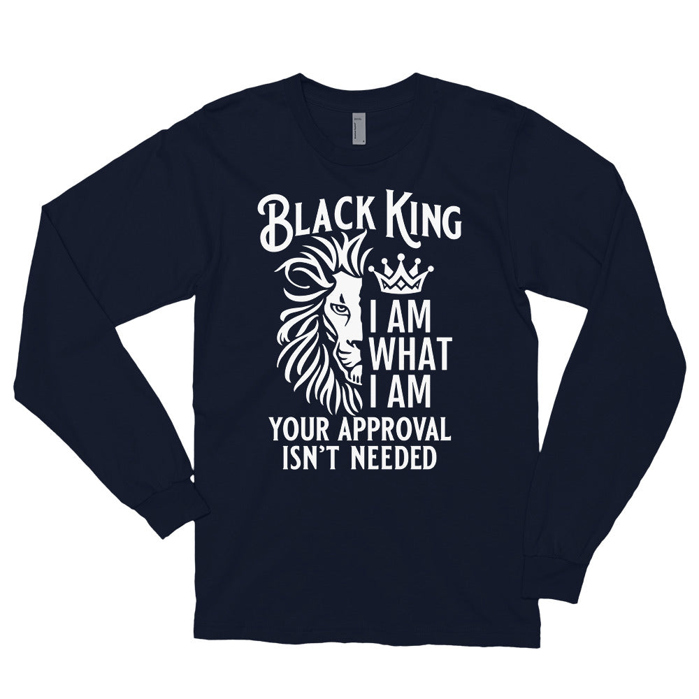 Black King Long sleeve t-shirt