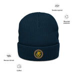 Load image into Gallery viewer, &quot;LION HEAD&quot; Recycled cuffed beanie
