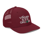 Load image into Gallery viewer, &quot;VA is for Growers&quot; Trucker Cap
