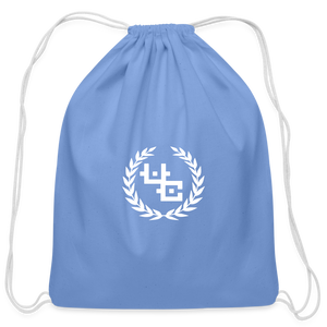 UC Reef Cotton Drawstring Bag - carolina blue