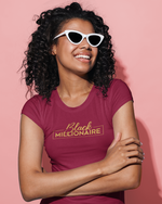 Load image into Gallery viewer, &quot;Black Millionaire&quot; Women&#39;s Relaxed T-Shirt
