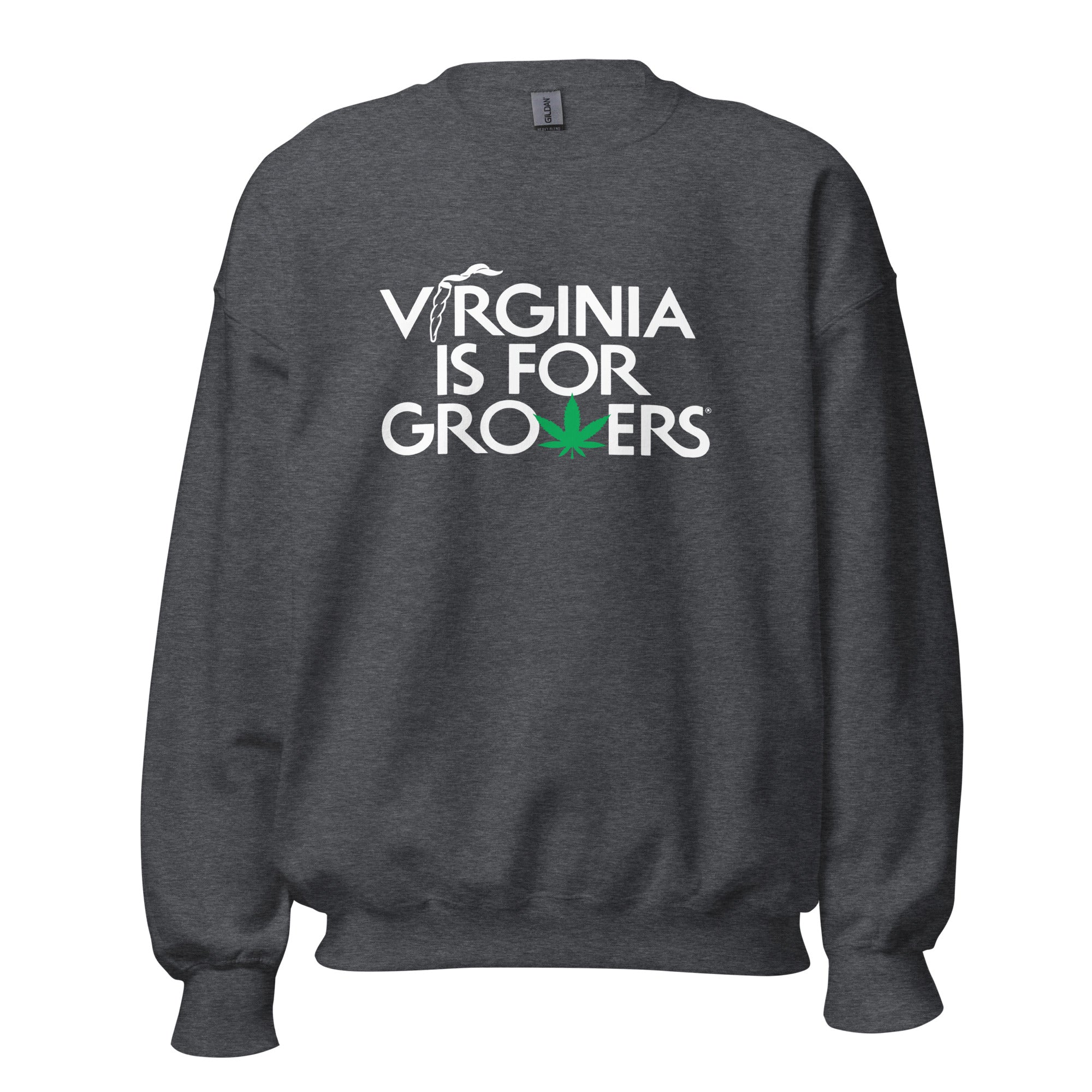 "VA is for Growers" Unisex Sweatshirt