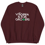Load image into Gallery viewer, &quot;VA is for Growers&quot; Unisex Sweatshirt

