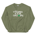 Load image into Gallery viewer, &quot;VA is for Growers&quot; Unisex Sweatshirt
