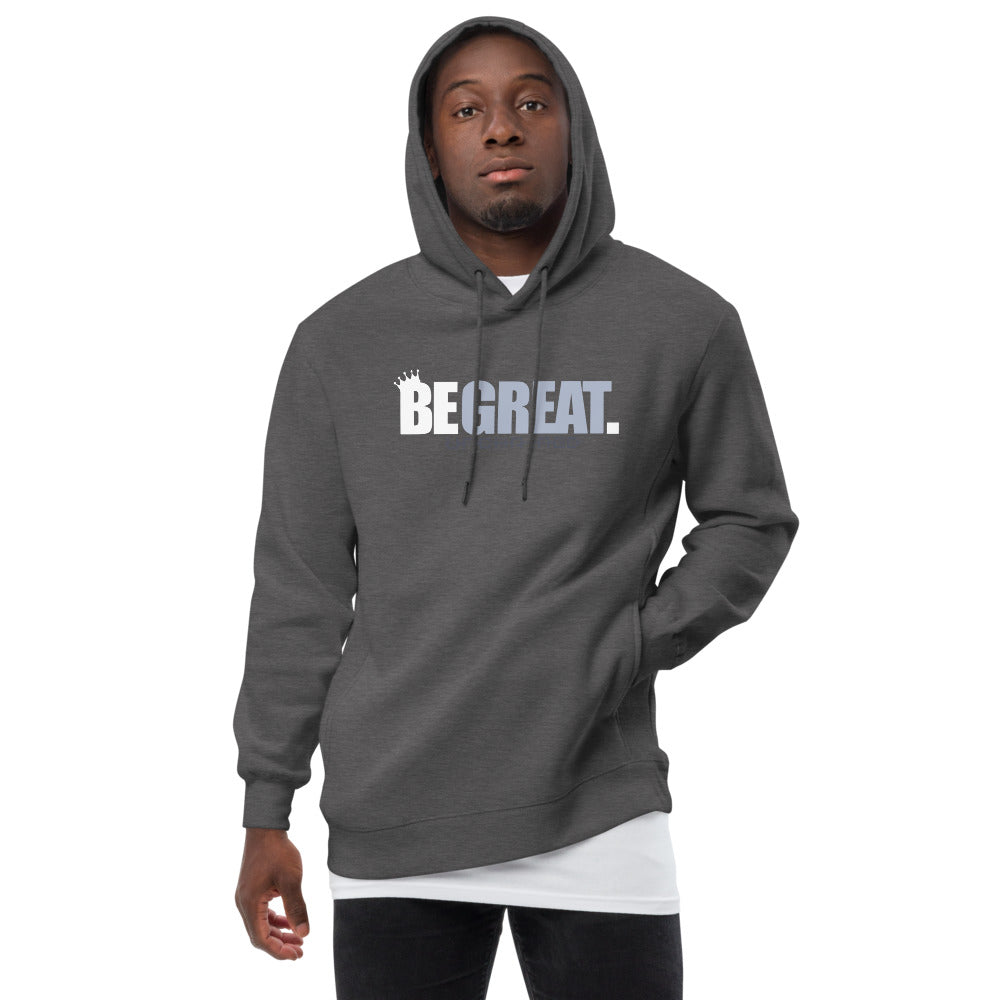 "BE GREAT" Unisex Cool Grey hoodie