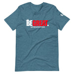 Load image into Gallery viewer, &quot;BE GREAT&quot; Short-Sleeve T-Shirt (white/red)
