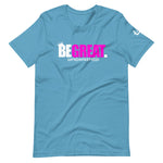 Load image into Gallery viewer, &quot;BE GREAT&quot; Short-Sleeve T-Shirt (white/pink)
