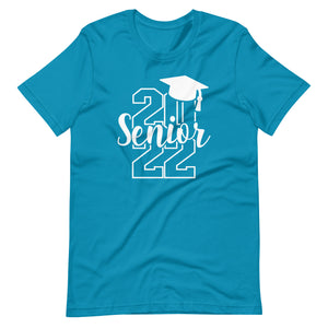 "2022 Senior" Unisex t-shirt (wht)