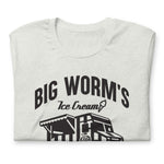Load image into Gallery viewer, &quot;Big Worm&#39;s Ice Cream&quot; Short-sleeve t-shirt (blk)
