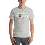 Load image into Gallery viewer, &quot;MAKE MONEY, NOT FRIENDS&quot; Short-Sleeve Unisex T-Shirt (white)
