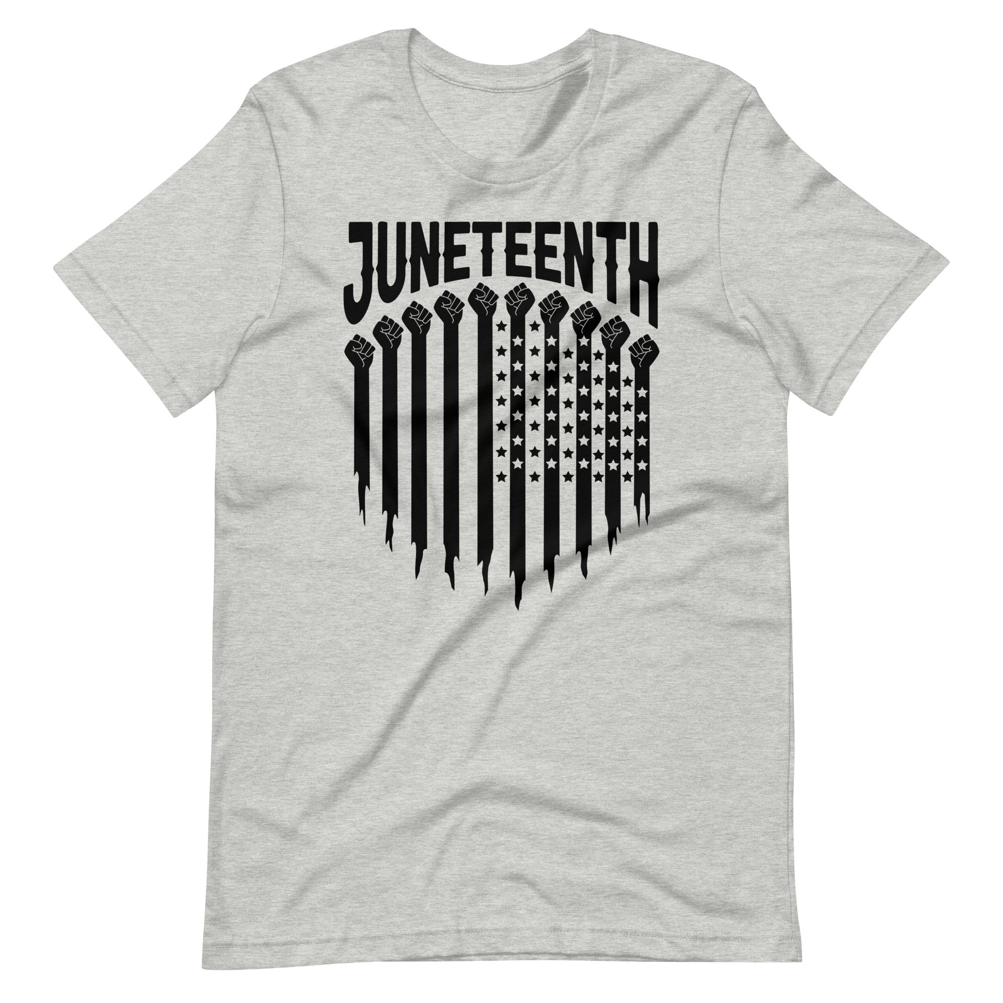 "Juneteenth Flag" Unisex t-shirt (blk)