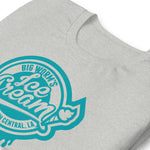 Load image into Gallery viewer, &quot;Big Worm&#39;s Ice Cream&quot; Short-sleeve t-shirt (teal)
