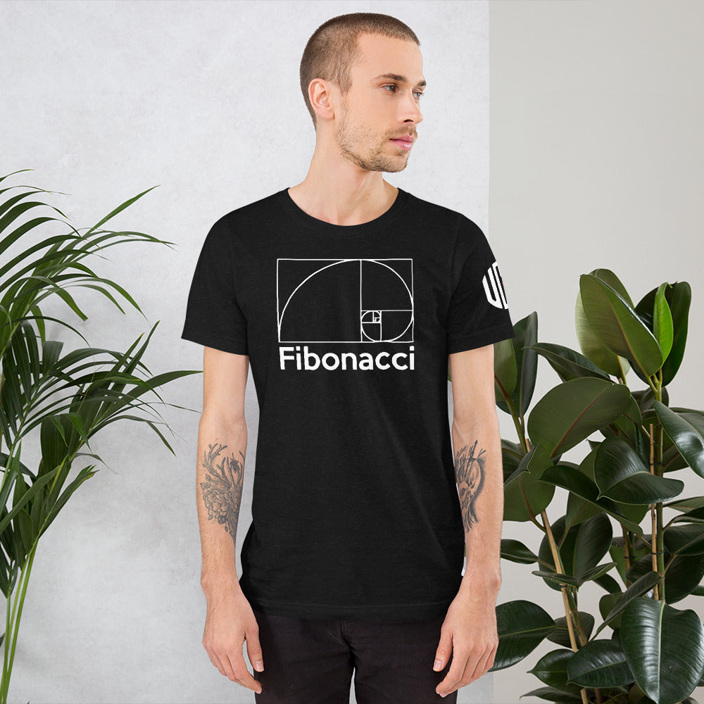 Fibonacci Unisex t-shirt (white)