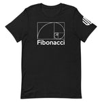 Load image into Gallery viewer, Fibonacci Unisex t-shirt (white)
