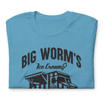 Load image into Gallery viewer, &quot;Big Worm&#39;s Ice Cream&quot; Short-sleeve t-shirt (blk)
