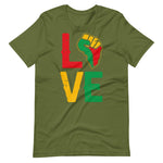 Load image into Gallery viewer, &quot;LOVE&quot; Unisex t-shirt (RGY)
