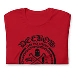 Load image into Gallery viewer, &quot;DEEBO&#39;s Lock Pick Service&quot; Short-sleeve t-shirt (blk)
