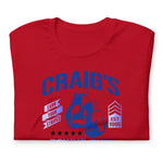 Load image into Gallery viewer, &quot;Craig&#39;s Boxing Gym&quot; Unisex t-shirt (blue)
