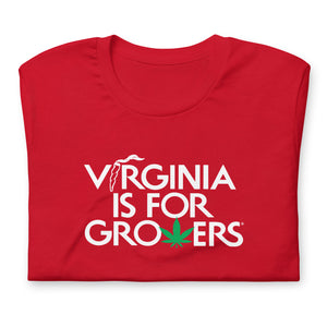 "VA is for Growers" Unisex t-shirt
