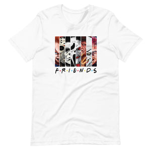 "HALLOWEEN FRIENDS" (dark) Short-Sleeve Unisex T-Shirt